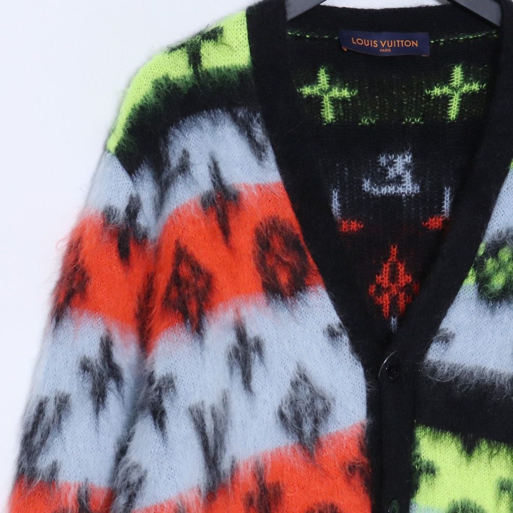 LOUIS VUITTON マルチカラーカーディガン Lサイズ