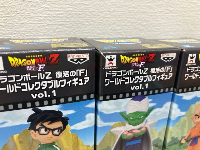 ドラゴンボールZ 復活の「F」 ワールドコレクタブルフィギュア vol.1～vol.3 全18種 未開封【G1487-007】106 ドラゴンボールZ 復活の「F」 ワールドコレクタブルフィギュア