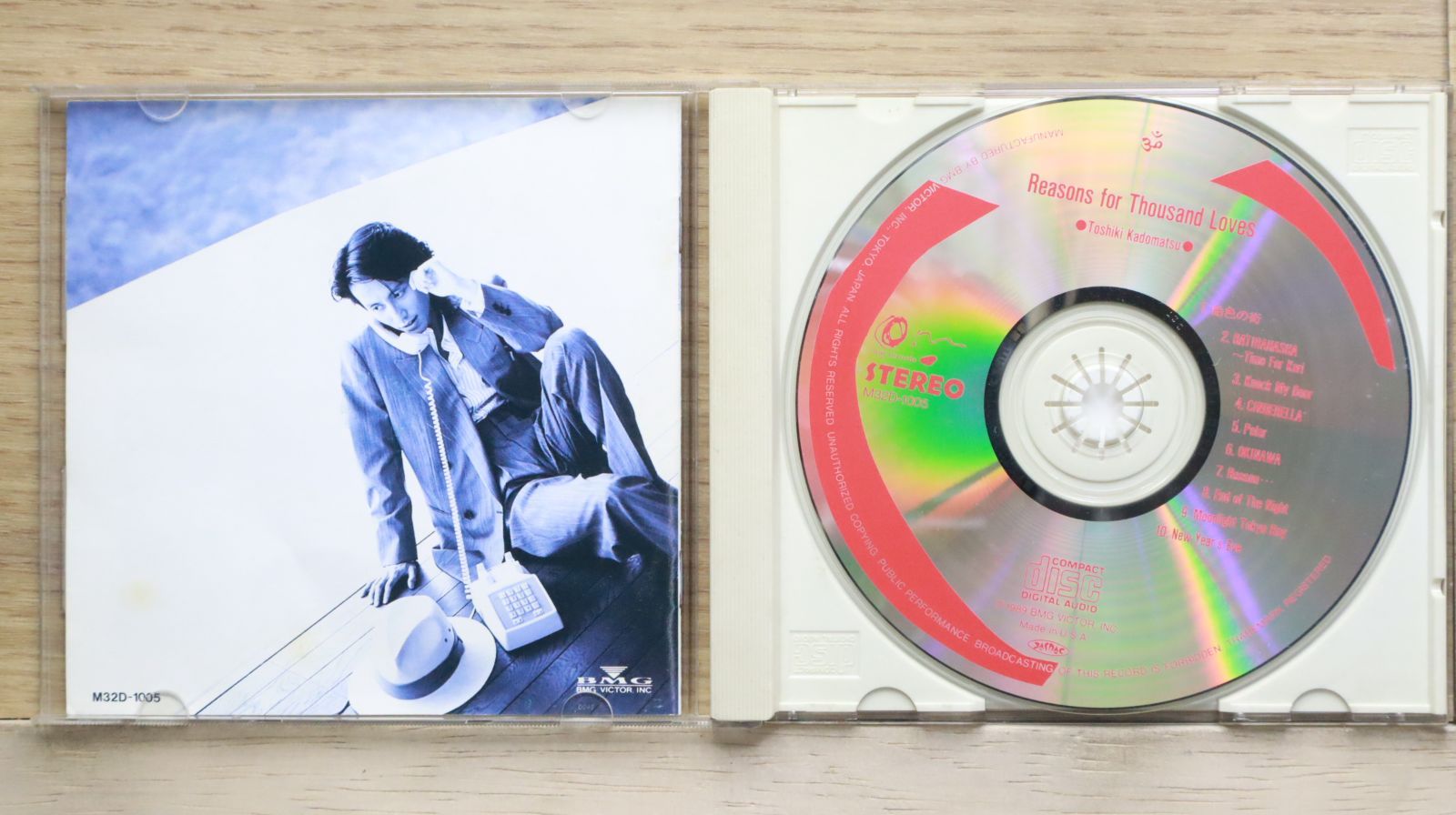 国内盤CD☆角松敏生/Toshiki Kadomatsu□ Reasons for Thousand lovers