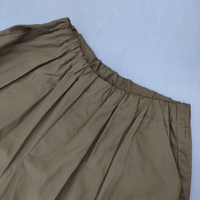 mizuiro-ind ワイドイージーパンツ コットン パンツ ベージュ レディース ミズイロインド 5-0921G∞ WWW_DECORATOM_COM_BR