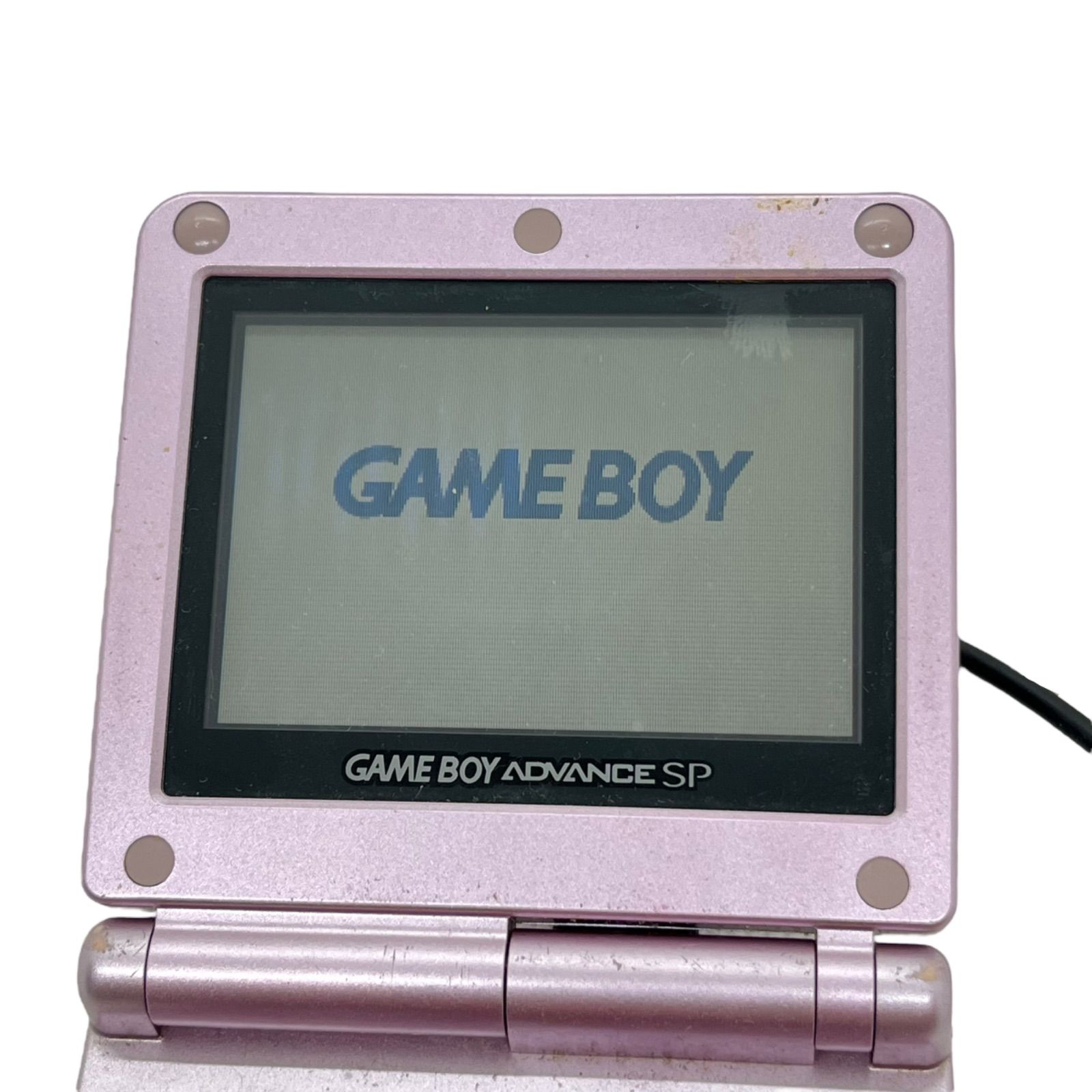 管33652】通電確認済☆Nintendo ゲームボーイアドバンスSP AGS