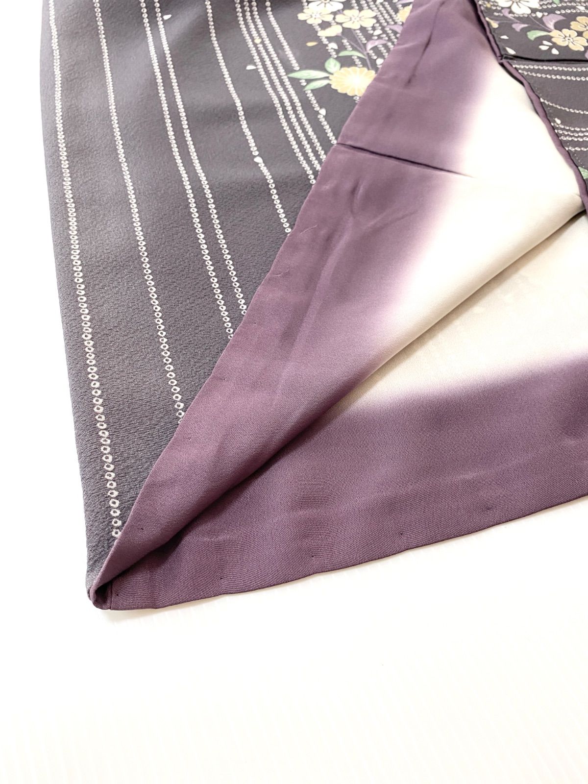 着物スカートフリーサイズ着物リメイクウエストゴムロングスカートフリーサイズ