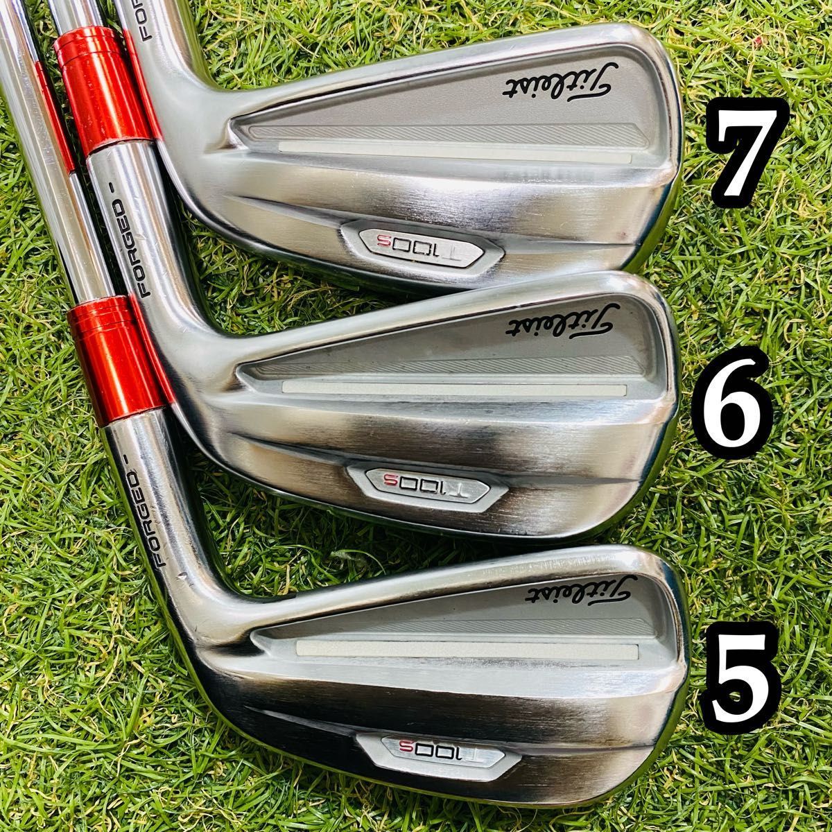 【良品】タイトリスト T100S 2021 メンズアイアンセット 6本 S 良品】タイトリスト T100S 2021 メンズアイアンセット 6本 S