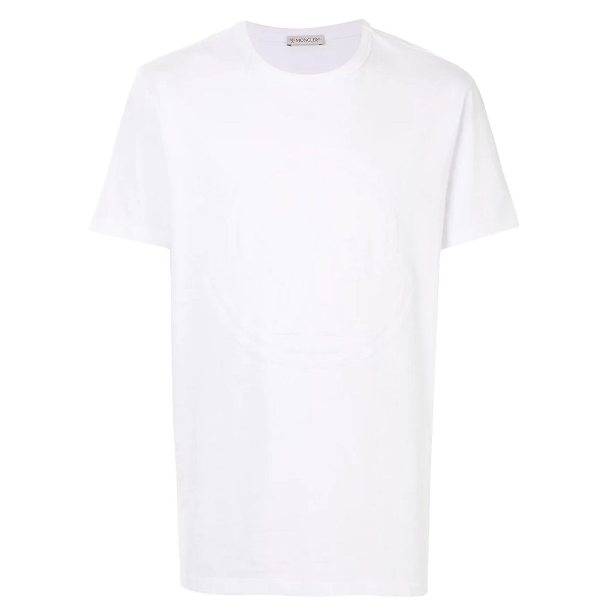 104 MONCLER モンクレール 8C00054 8390T ホワイト ロゴ Tシャツ