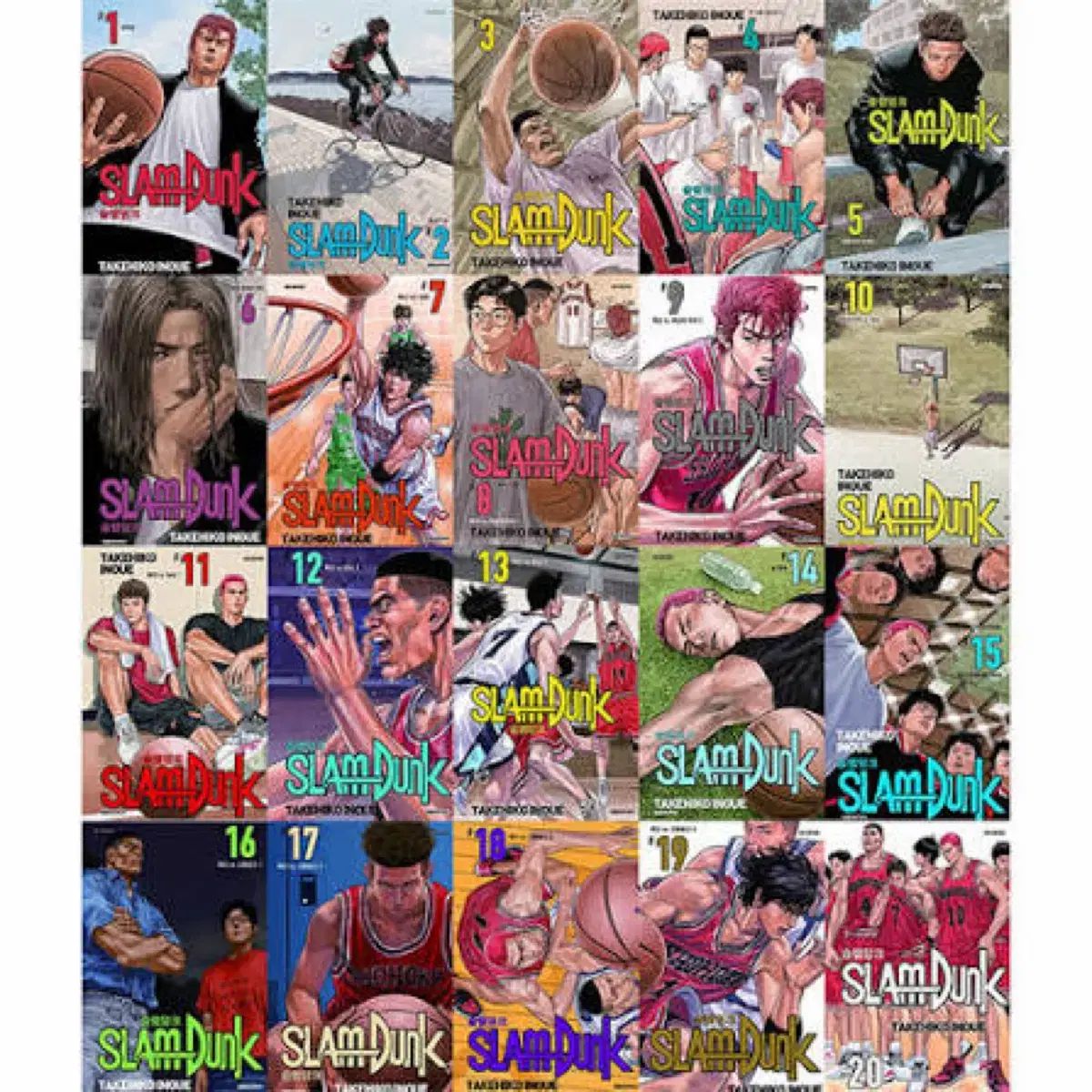 SLAM DUNK 新装再編版 全巻セット A1272・SLAM DUNK スラムダンク 漫画