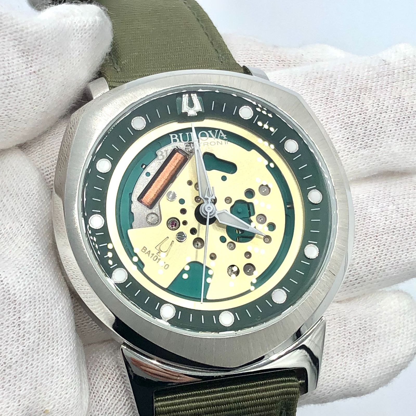 ▽【不動品】BULOVA/ブローバ アキュトロン2 アルファコレクション SS