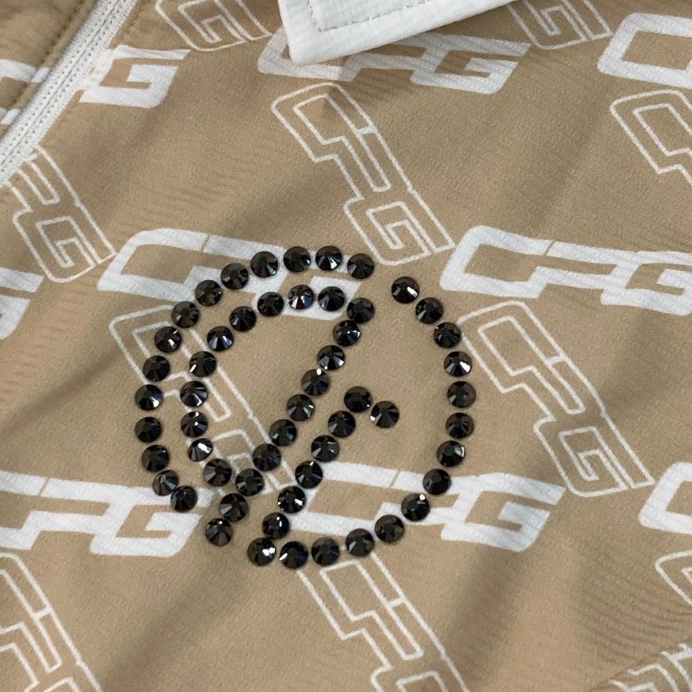 サイズ：3 CPG GOLF シーピージーゴルフ ; ノースリーブポロシャツ