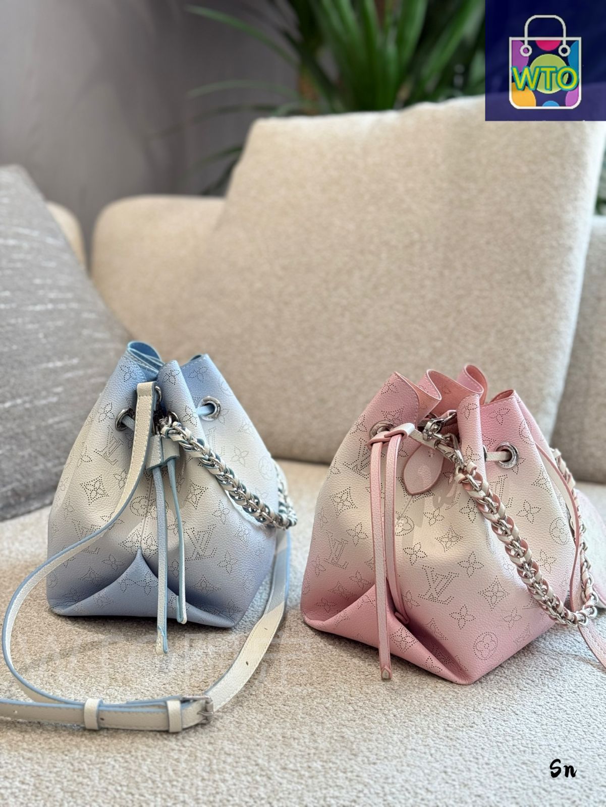 今日WTO】LV Gradient Perforated Bucket Bag ルイ・ヴィトン