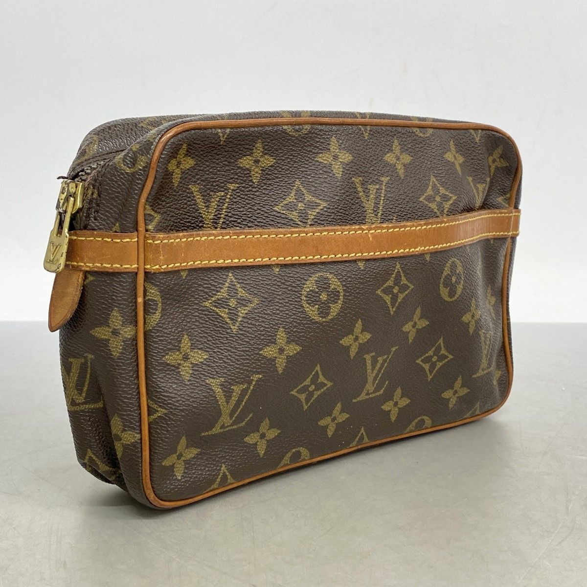 5mc2418-h ルイヴィトン クラッチバッグ モノグラム コンピエーニュ23 M51847 ブラウン メンズ レディース ユニセックス