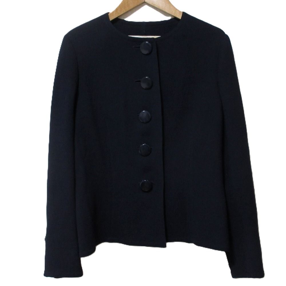 美品 Christian Dior クリスチャンディオール ノーカラージャケット+ 