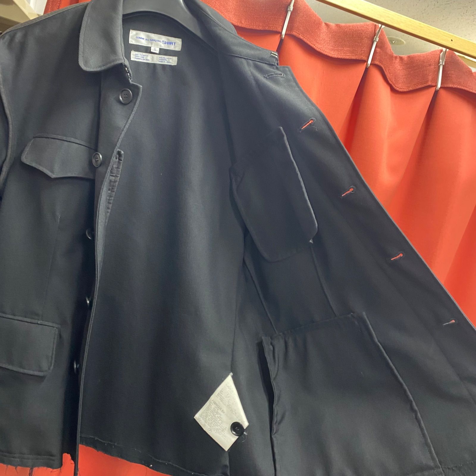 COMME des GARÇONS SHIRT コムデギャルソン シャツ ジャケット ボタン 