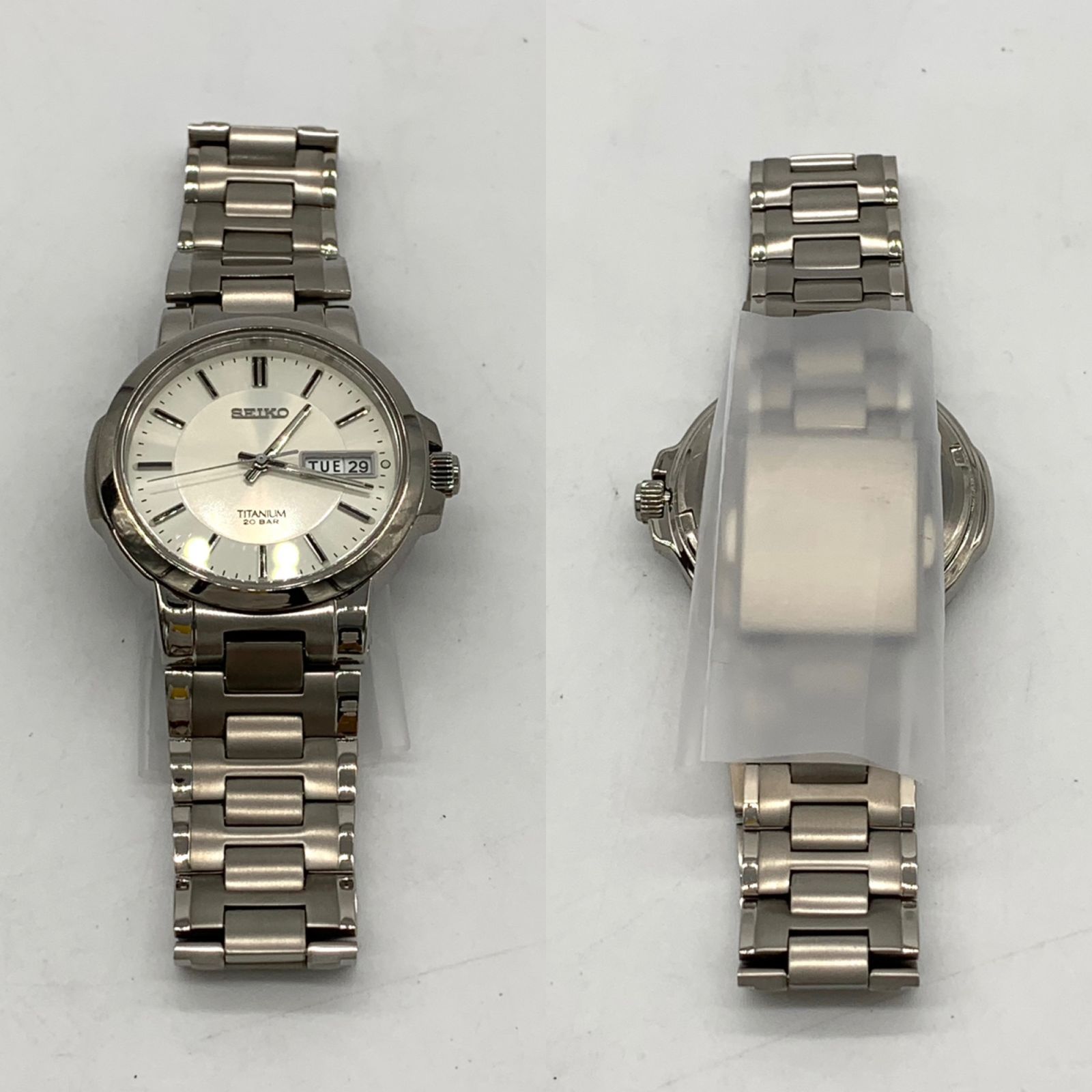 ▽【新品未使用品・稼働品】SEIKO/セイコー SPIRIT スピリット チタン 