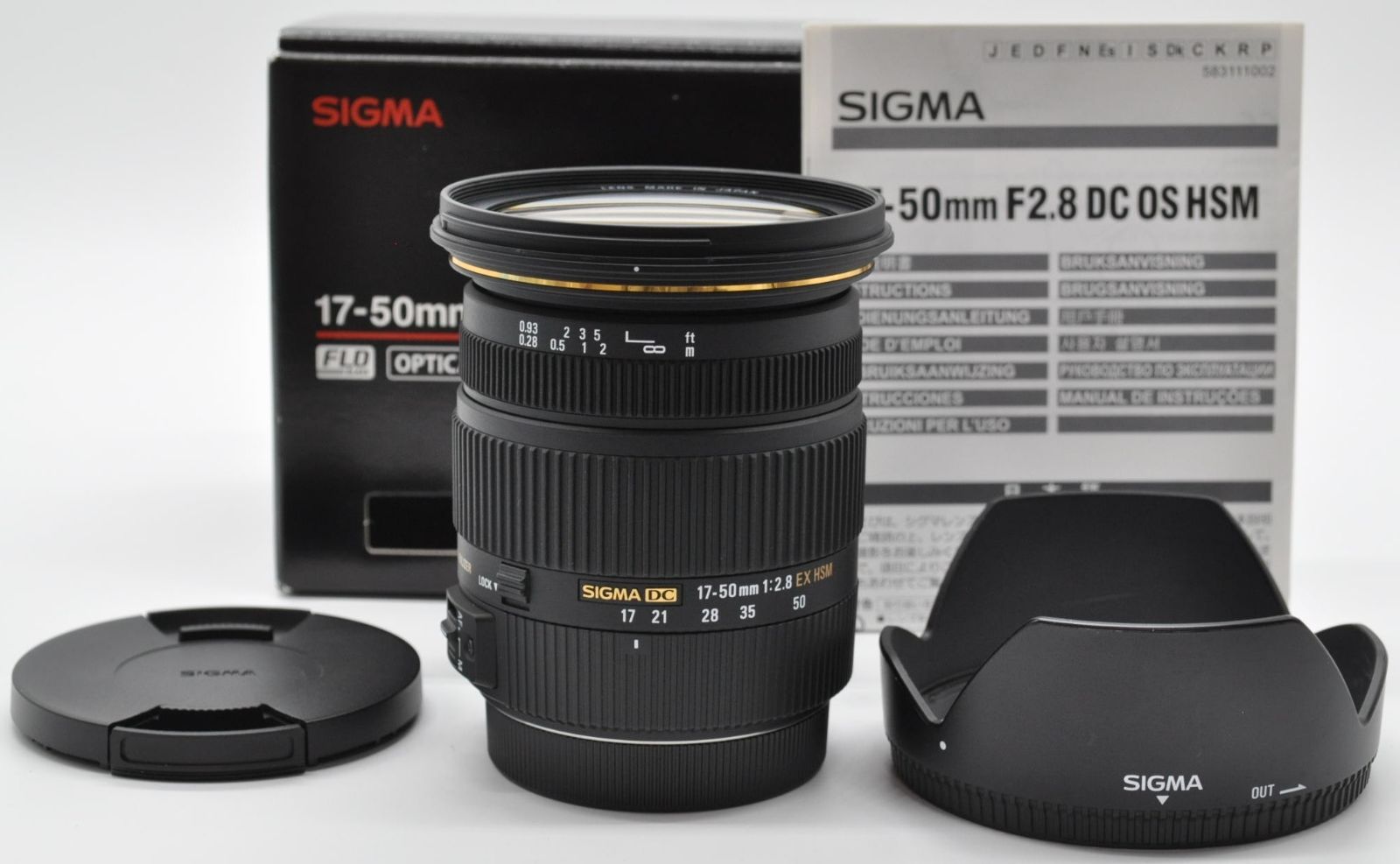 SIGMA 17-50mm F2.8 EX DC OS HSM　美品 Sigma 17-50mm f2.8 EX DC OS HSM - Lens – Kamerastore
