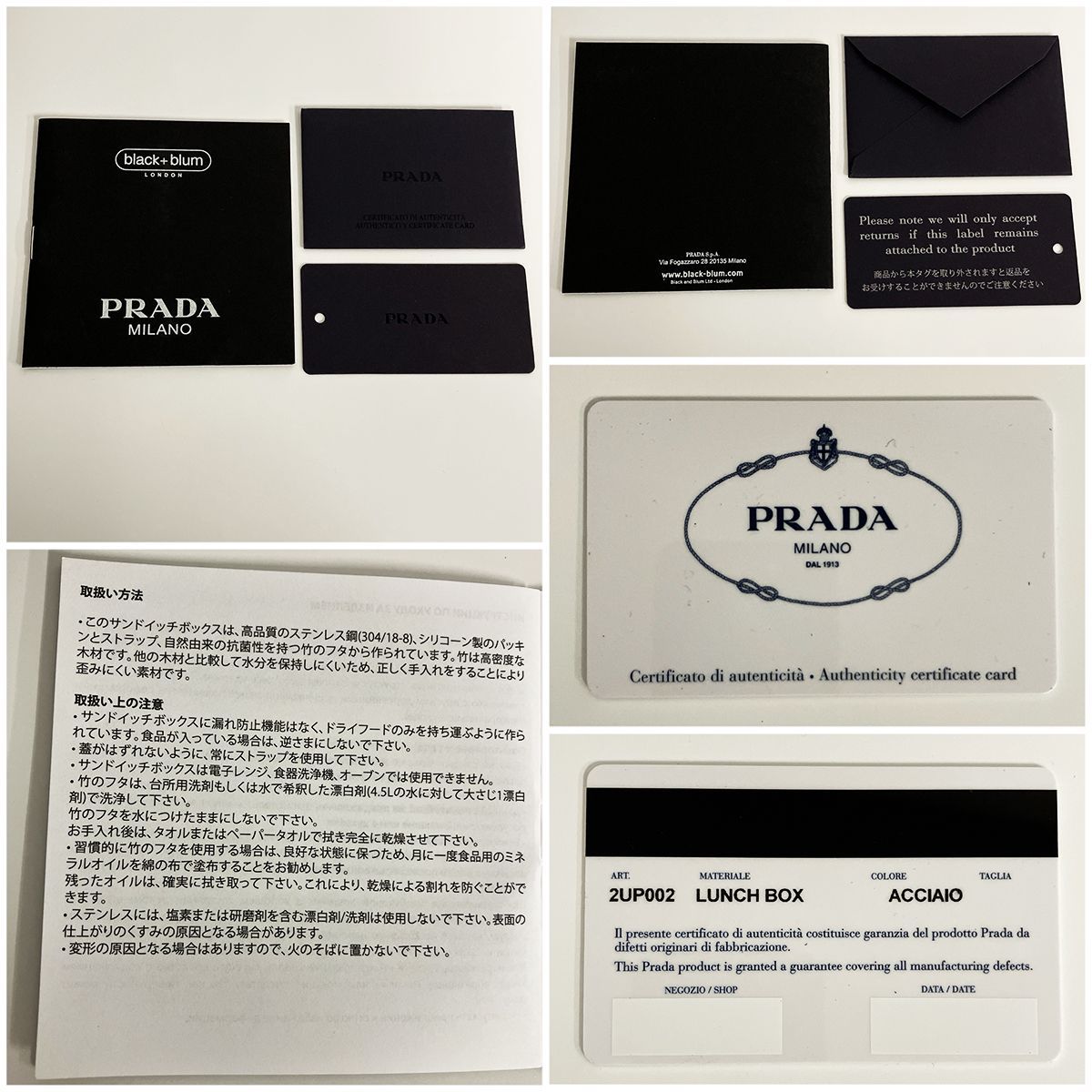 PRADA×black