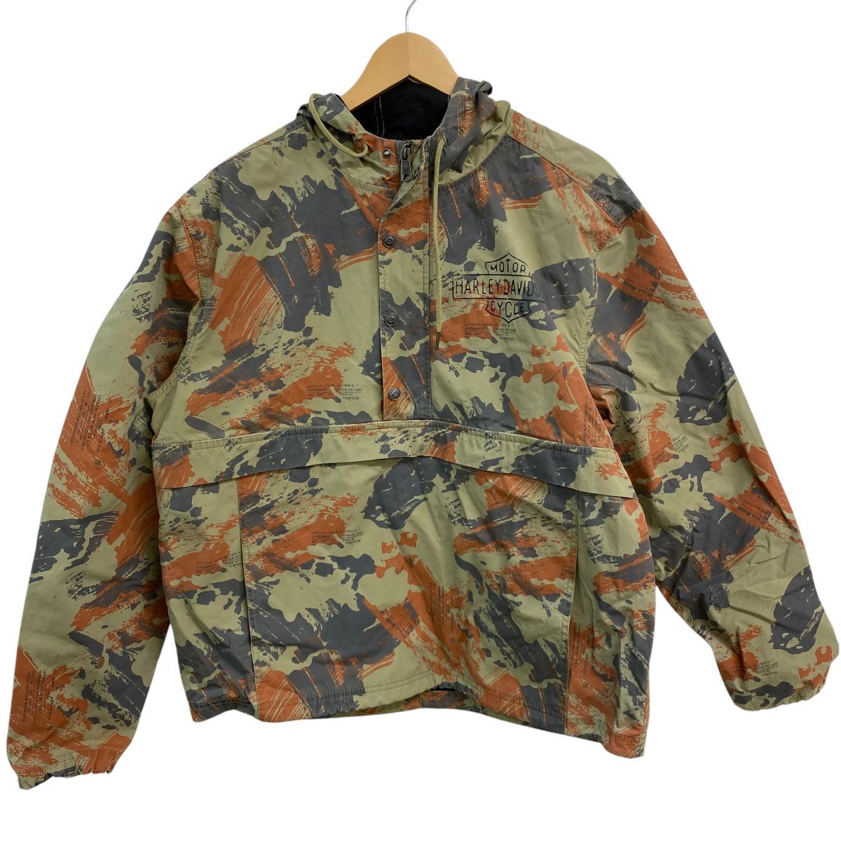 【美品】 HARLEY DAVIDSON　ハーレーダビッドソン　97417-22VM　ナイロンジャケット　Lサイズ 14308-80