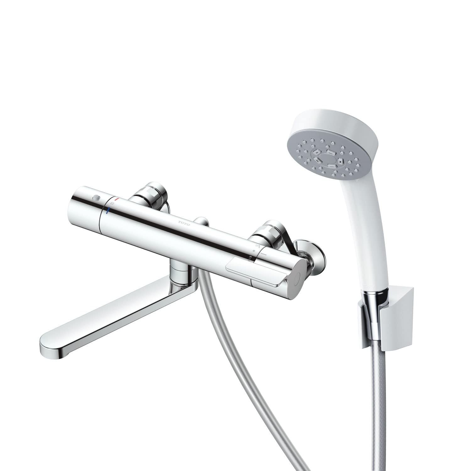 TOTO 浴室用 壁付サーモスタット混合栓 コンフォートウエーブシャワー 寒冷地向け TBY01402Z TOTO 浴室用 壁付サーモスタット混合栓 コンフォートウエーブシャワー