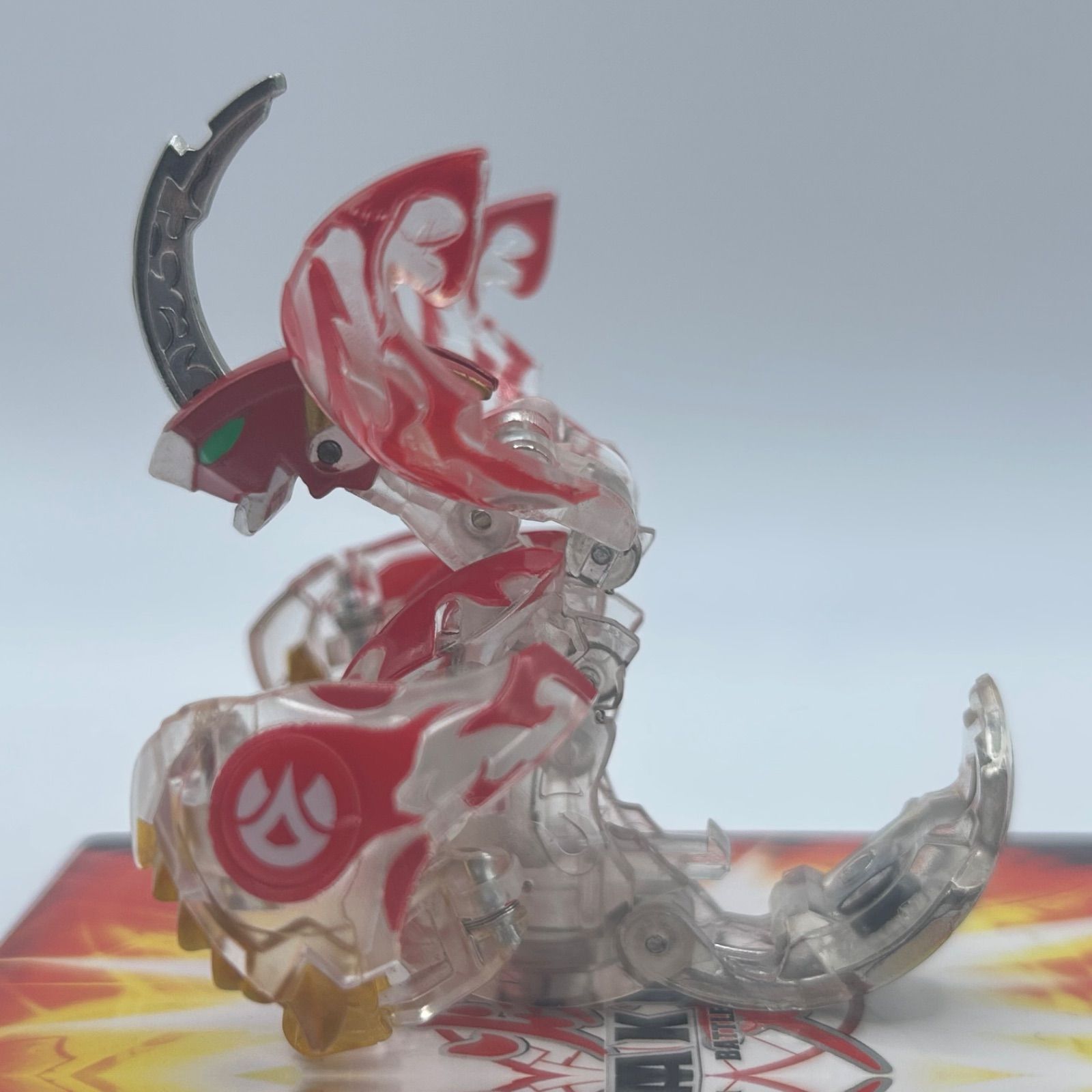 本体のみ 爆丸 天ドラガオン 白龍Ver. クリア 660G ドラドラ