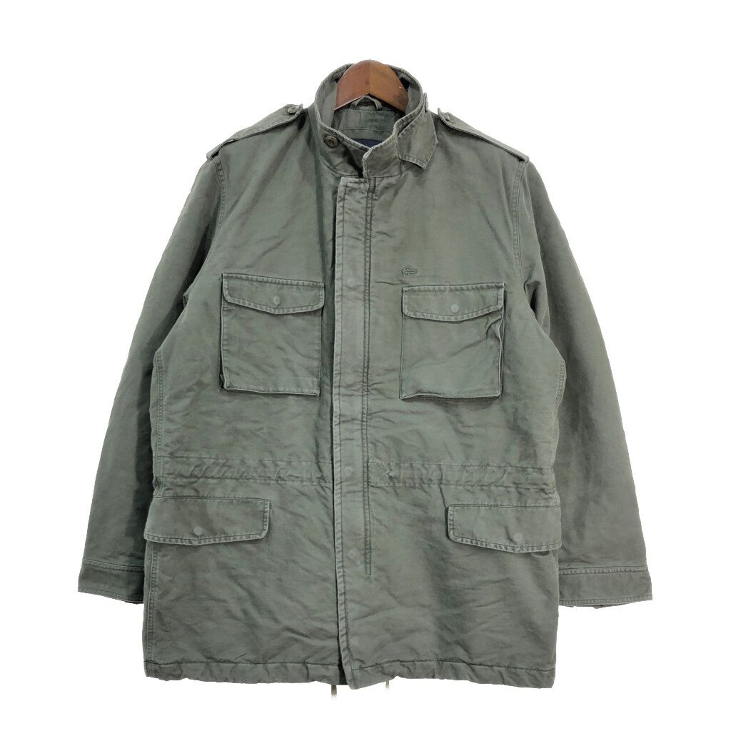 LACOSTE ラコステ フィールドジャケット ミリタリー グレー