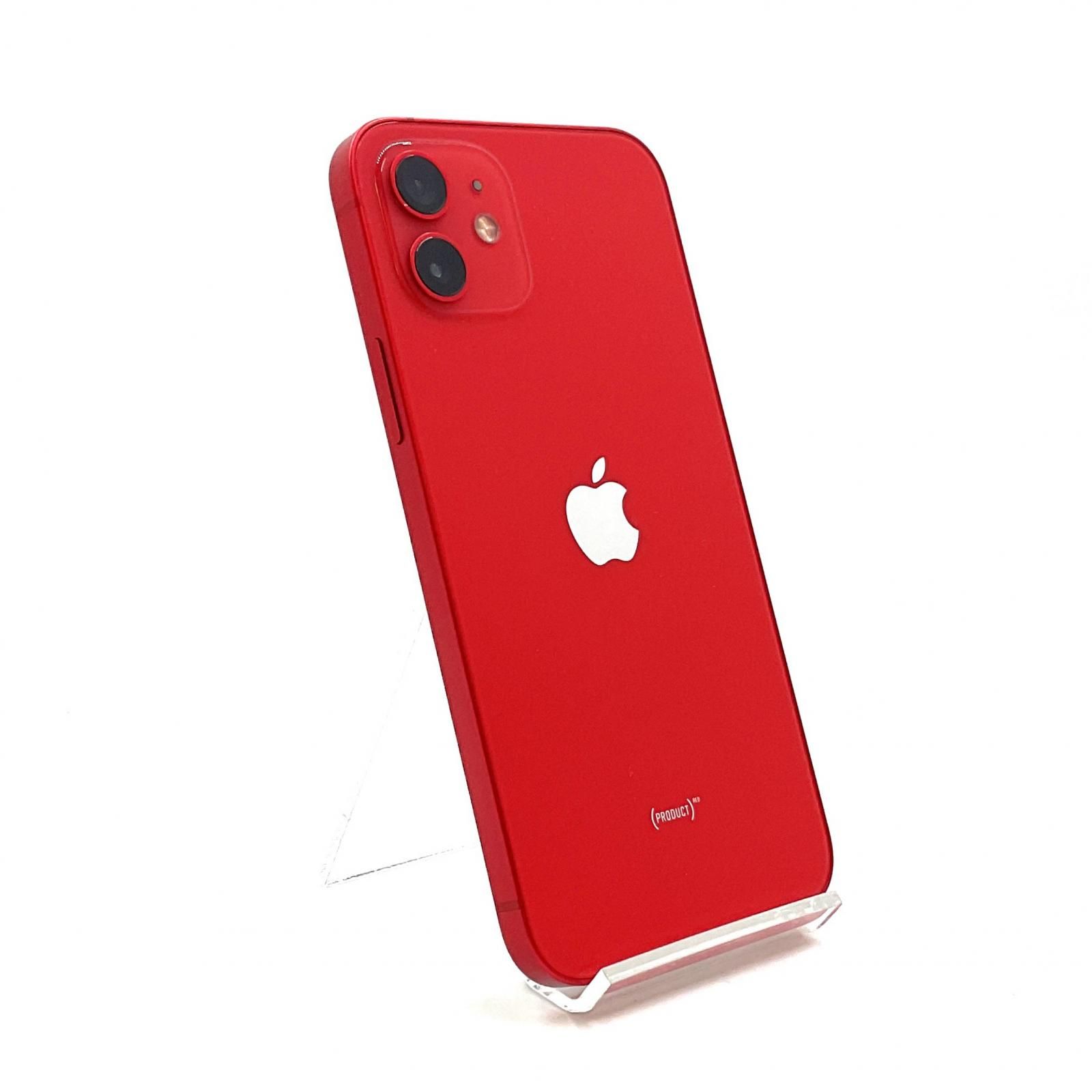 全額返金保証 最速発送 Apple iPhone 12 128GB PRODUCT RED docomo 白ロム 動作 済 72%