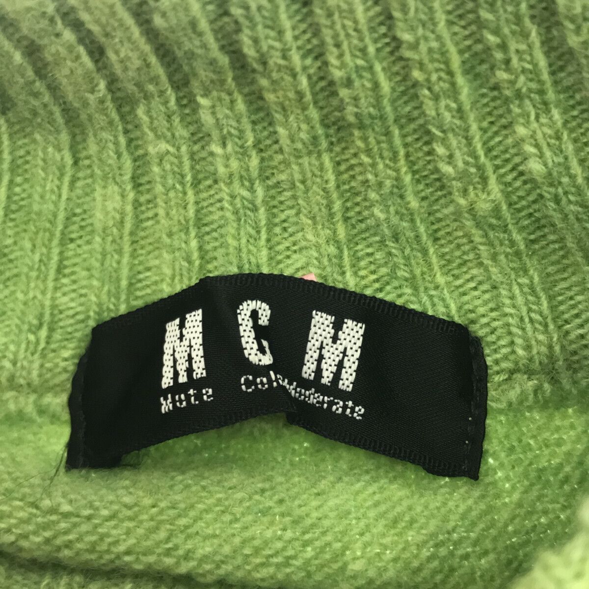 ☆美品☆ MCM エムシーエム ニット トップス 長袖 タートルネック 