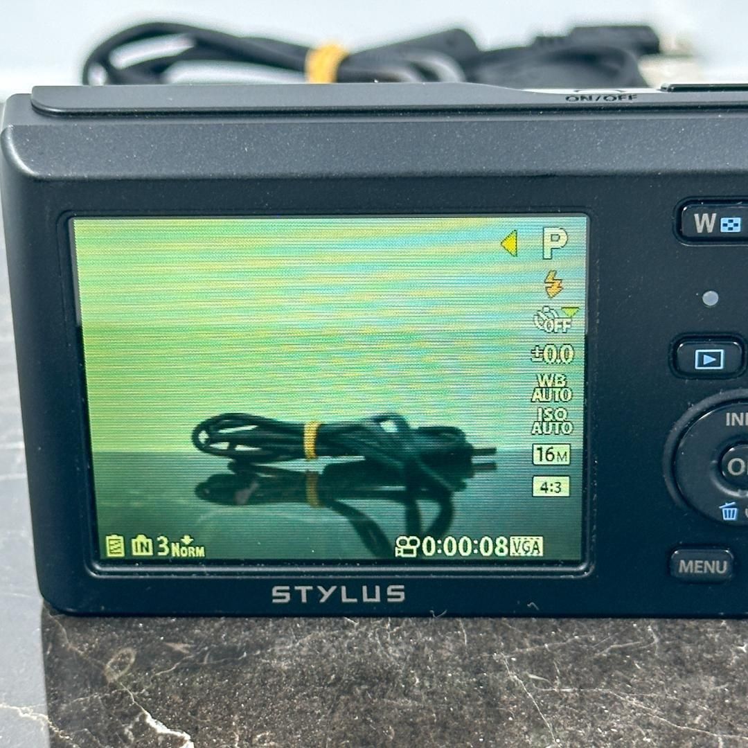 【極美品】OLYMPUS STYLUS VG-180 ブラック コンデジ 箱あり 美品】OLYMPUS STYLUS VG-180 ブラック オリンパス スタイラス