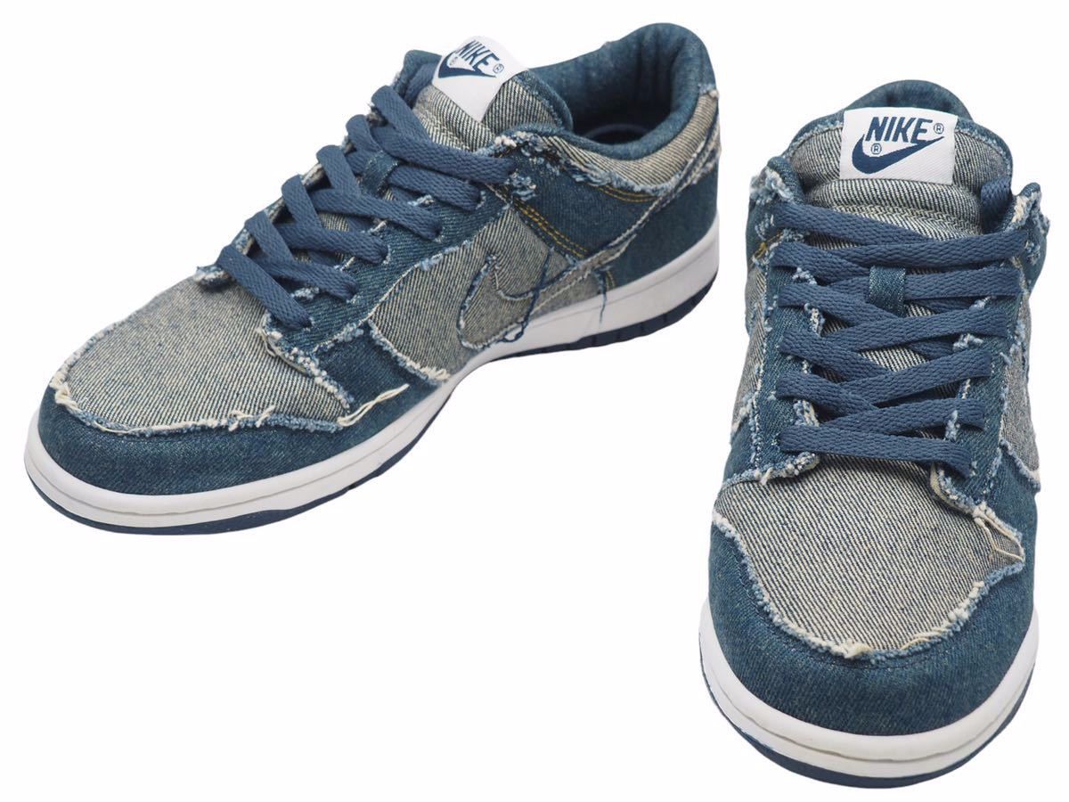 ナイキ NIKE 304714-441 DUNK LOW CL DENIM サイズ:27.5cm デニム