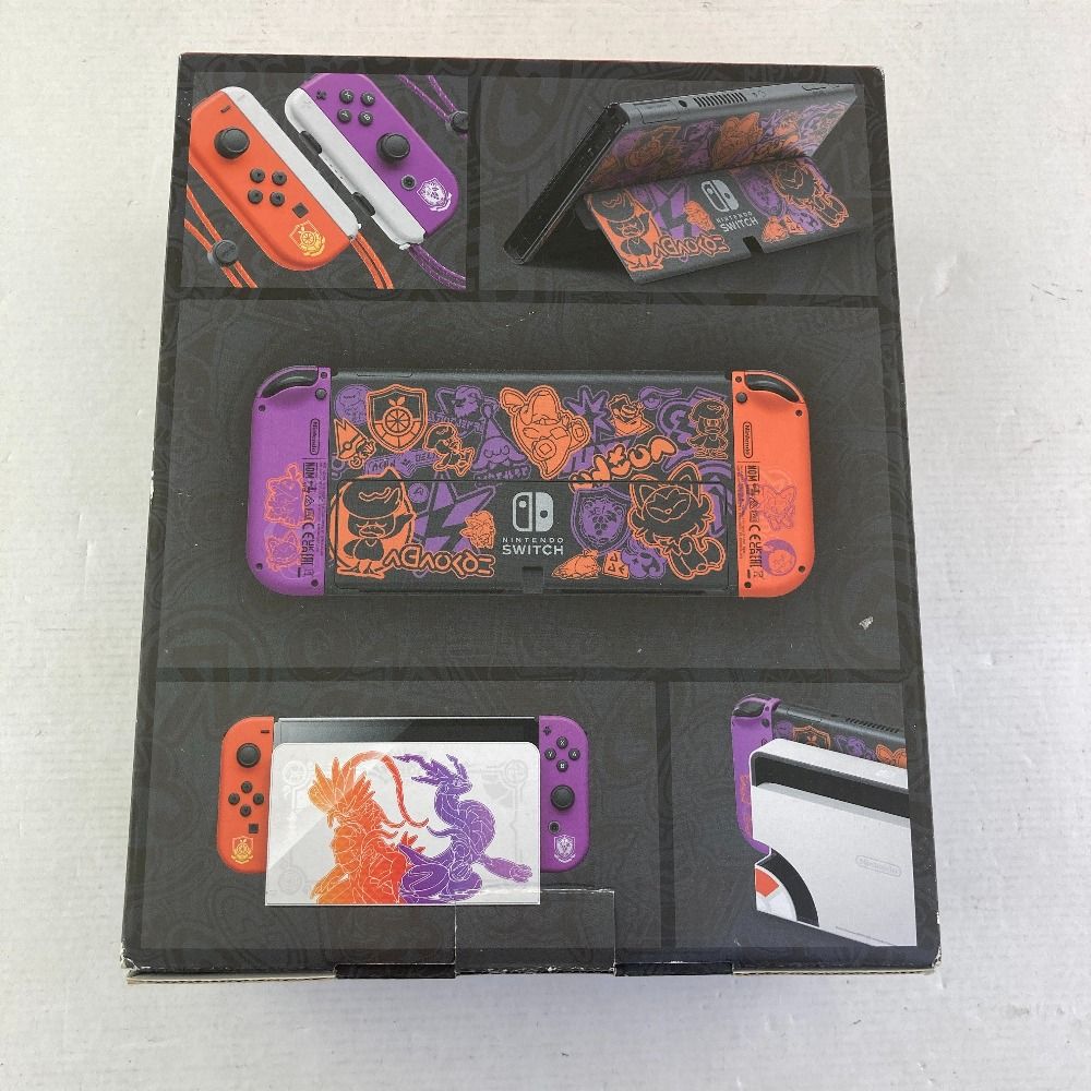 03w13666/Nintendo Switch（有機ELモデル） スカーレット