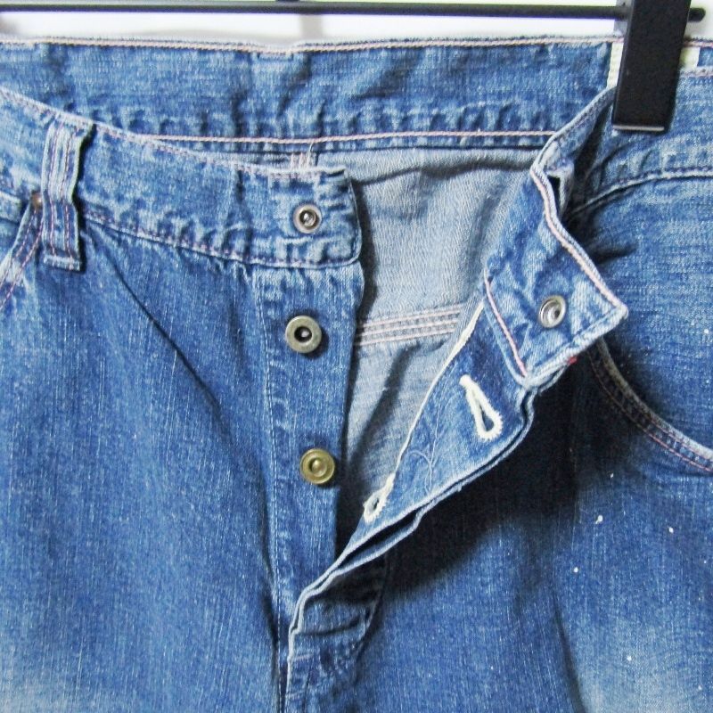 orSlow オアスロウ ペインターパンツ デニム ユーズド加工 ペイント加工 予約商品(お届け予定 8月頃以降) orSlow オアスロウ ペインター