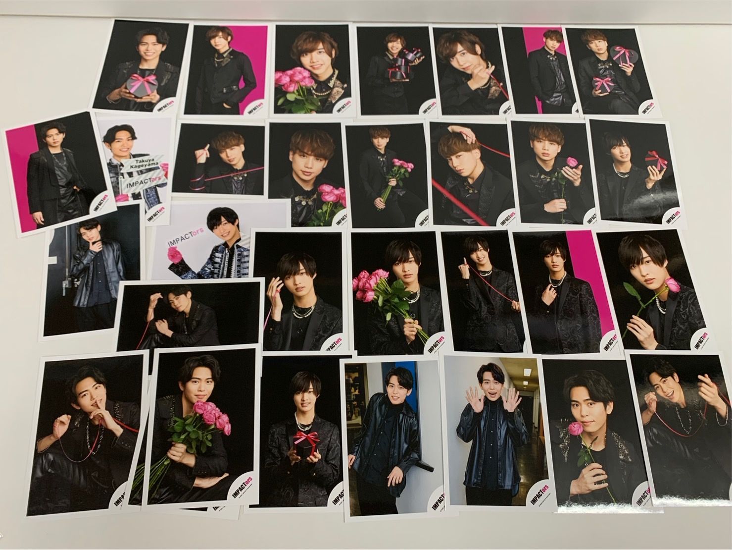 【美品】 インパクターズ　 IMP. 影山拓也　アクリルスタンド　 アクスタ 美品】 インパクターズ IMP. 影山拓也 公式写真8枚セット imp