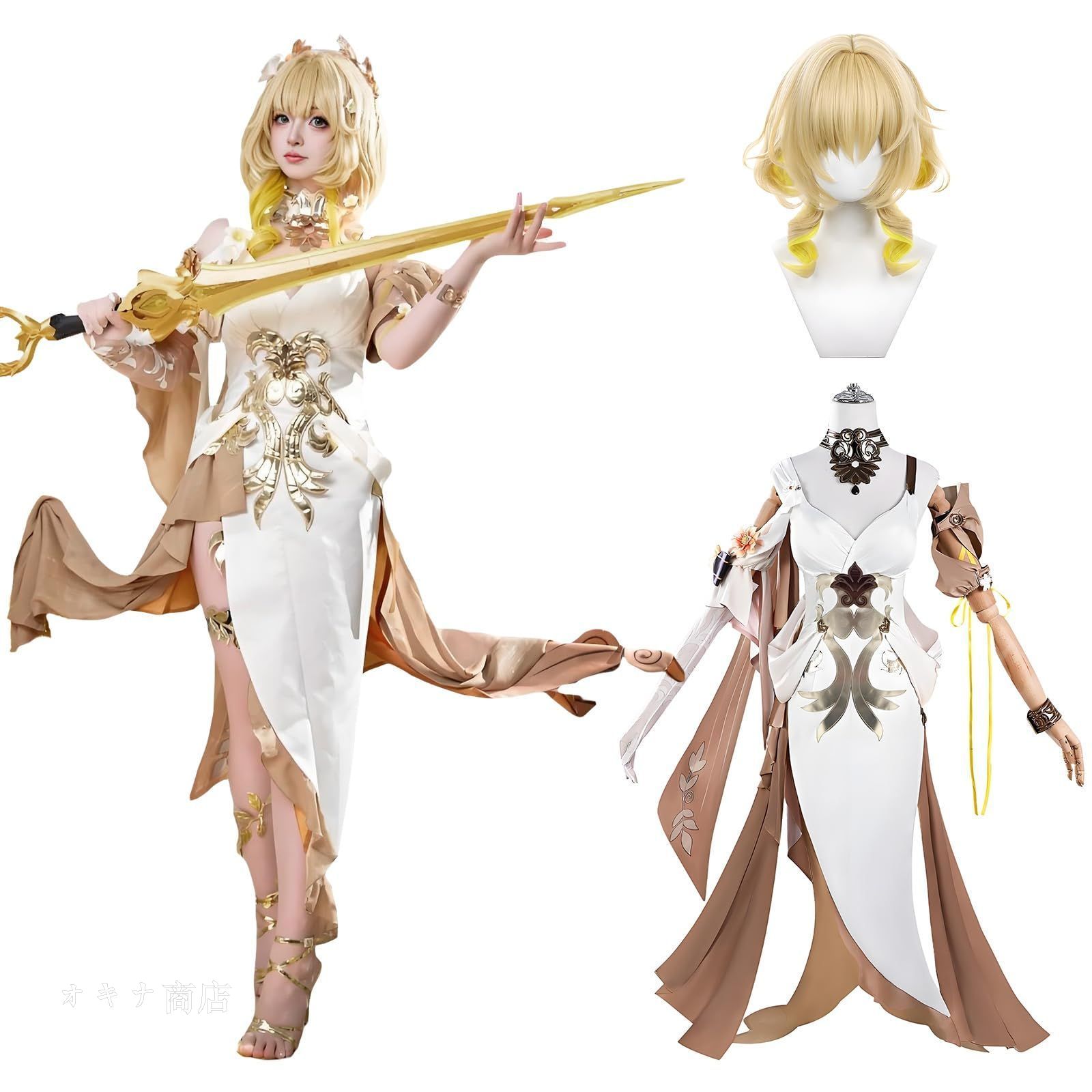 ウィッグ付き 崩壊スターレイル コスプレ ウィッグ付き ホタル 開拓者 ロビン 花火 ブラックスワン ゲーム コスプレ衣装 イベント 大人用 仮