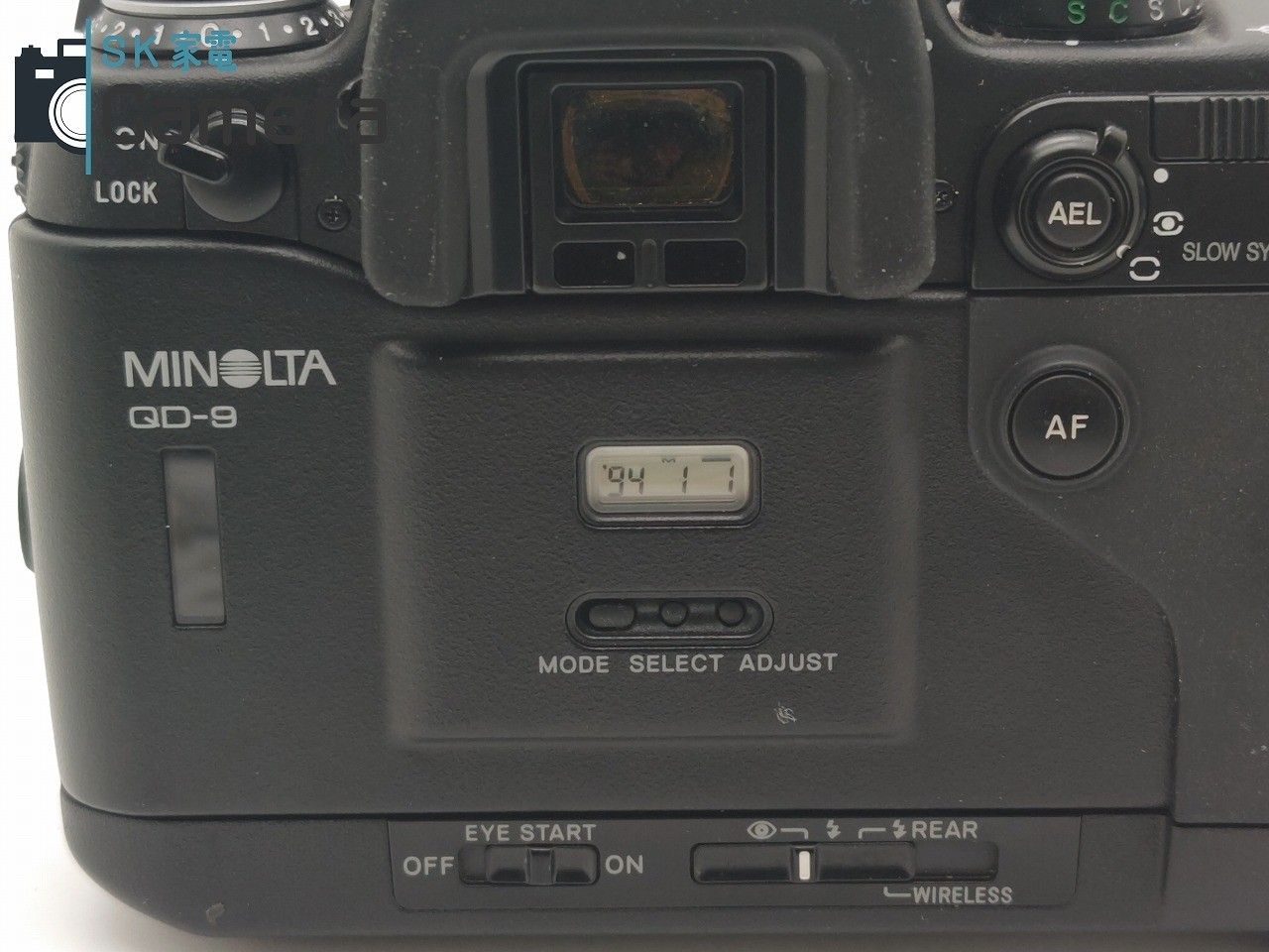 ミノルタ　α9xi  フィルムカメラ 最高のファインダー MINOLTA α-9 フラッグシップ フィルムカメラ