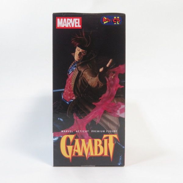 MARVEL　ACT/CUT　プレミアムフィギュア　ガンビット 中古 未開封品 ACT/CUT プレミアムフィギュア MARVEL ガンビット