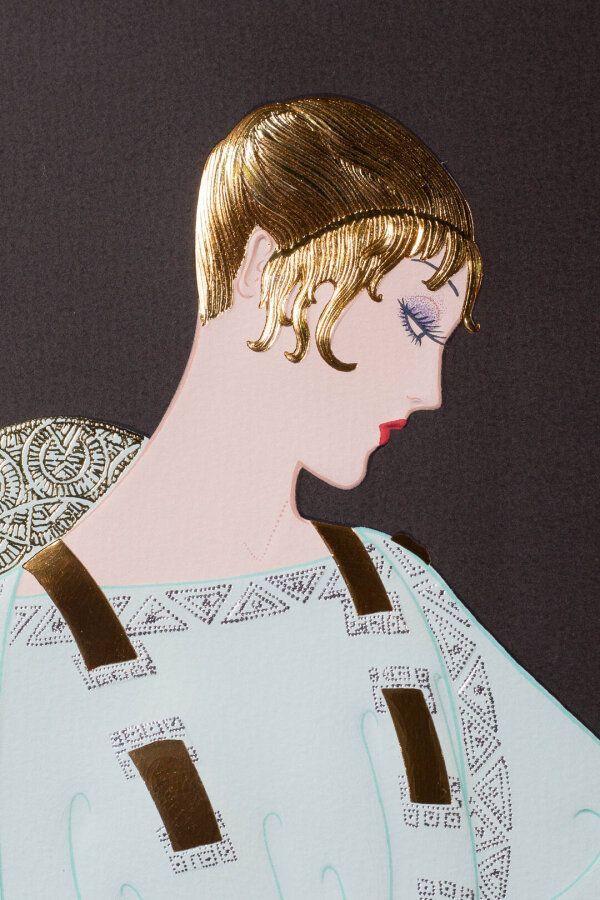 エルテ/ムーン ガーデン エルテ ERTE ムーンガーデン 106/300 シルク