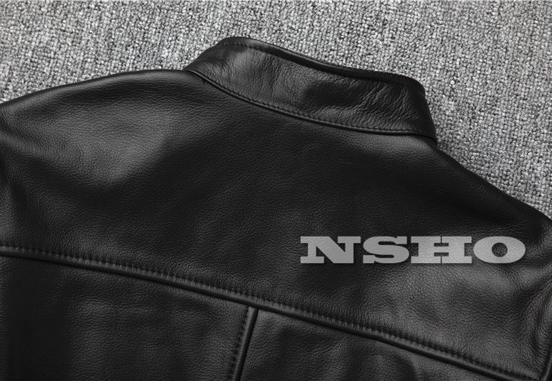 カウハイド 復刻30'sスタイル シングル 刺繍 アームライン スタジャン