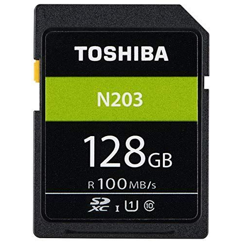 【数量限定】東芝 SDメモリカードSD-LUシリーズ＜N203＞128GB SD-LU128G