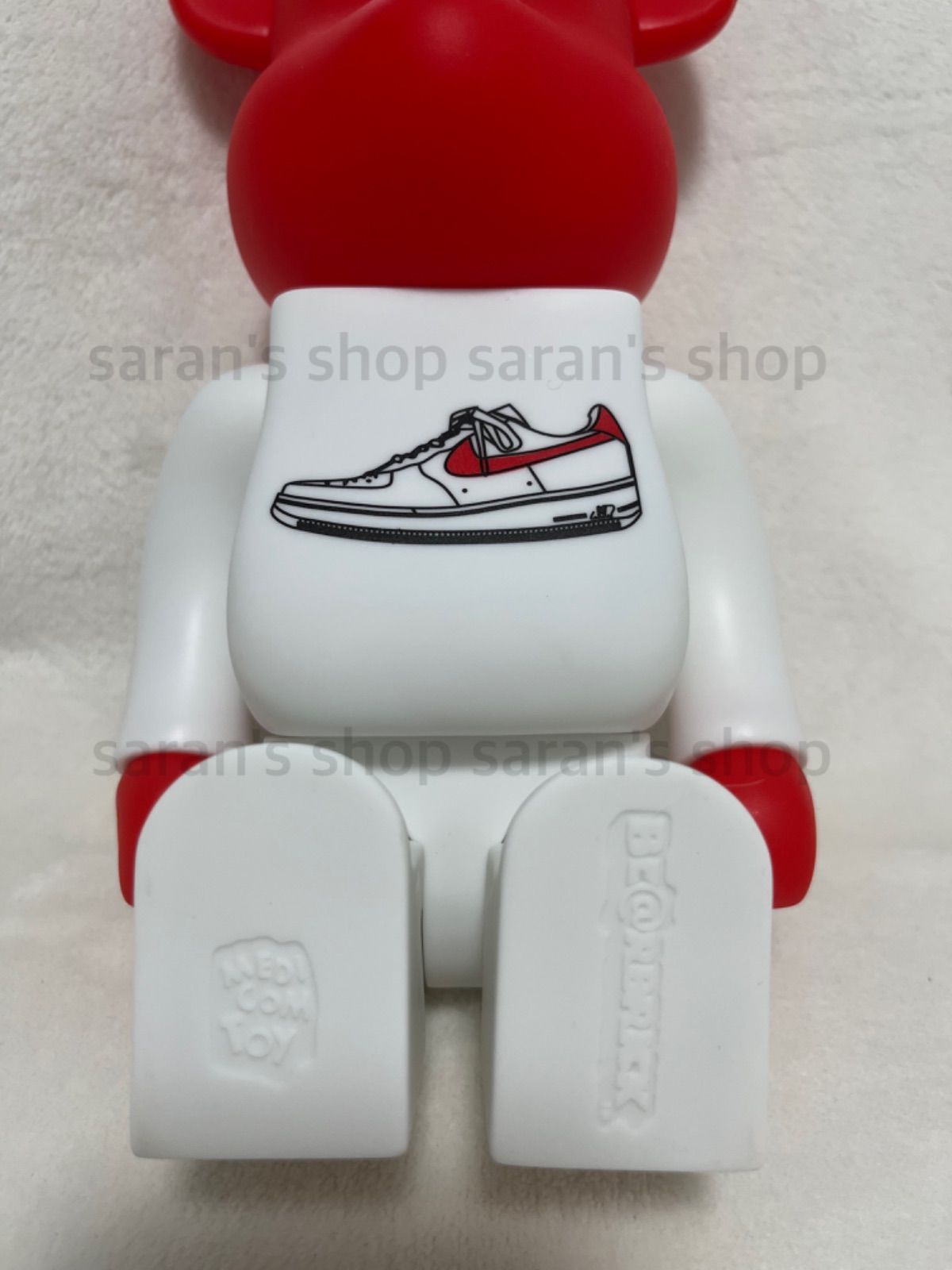 【割引価格】ベアブリック  BE@RBRICK 400% 28センチ ナイキ NIKE 白 青 赤 三体セット