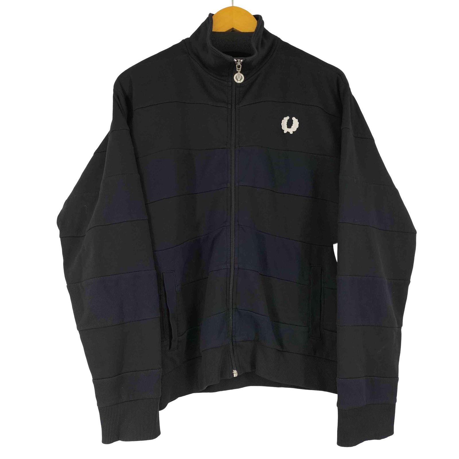◎美品【フレッドペリー】トラックジャケット 濃紺 S ネイビー FRED 