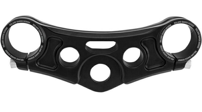 トップ トリプルツリークランプ 2006〜17年ダイナ　グロスブラック