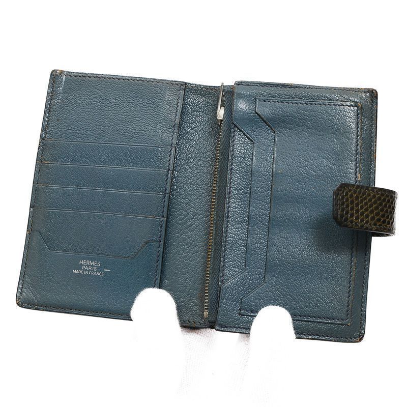 HERMES エルメス ジュラ ドゥ リザード　美品 HERMES エルメス ジュラ ドゥ リザード美品