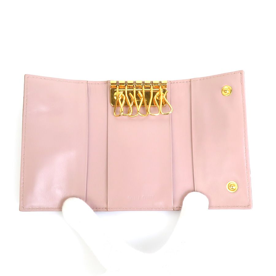 ミュウミュウ MIUMIU キーケース - 【中古ブランド品販売】ブランド