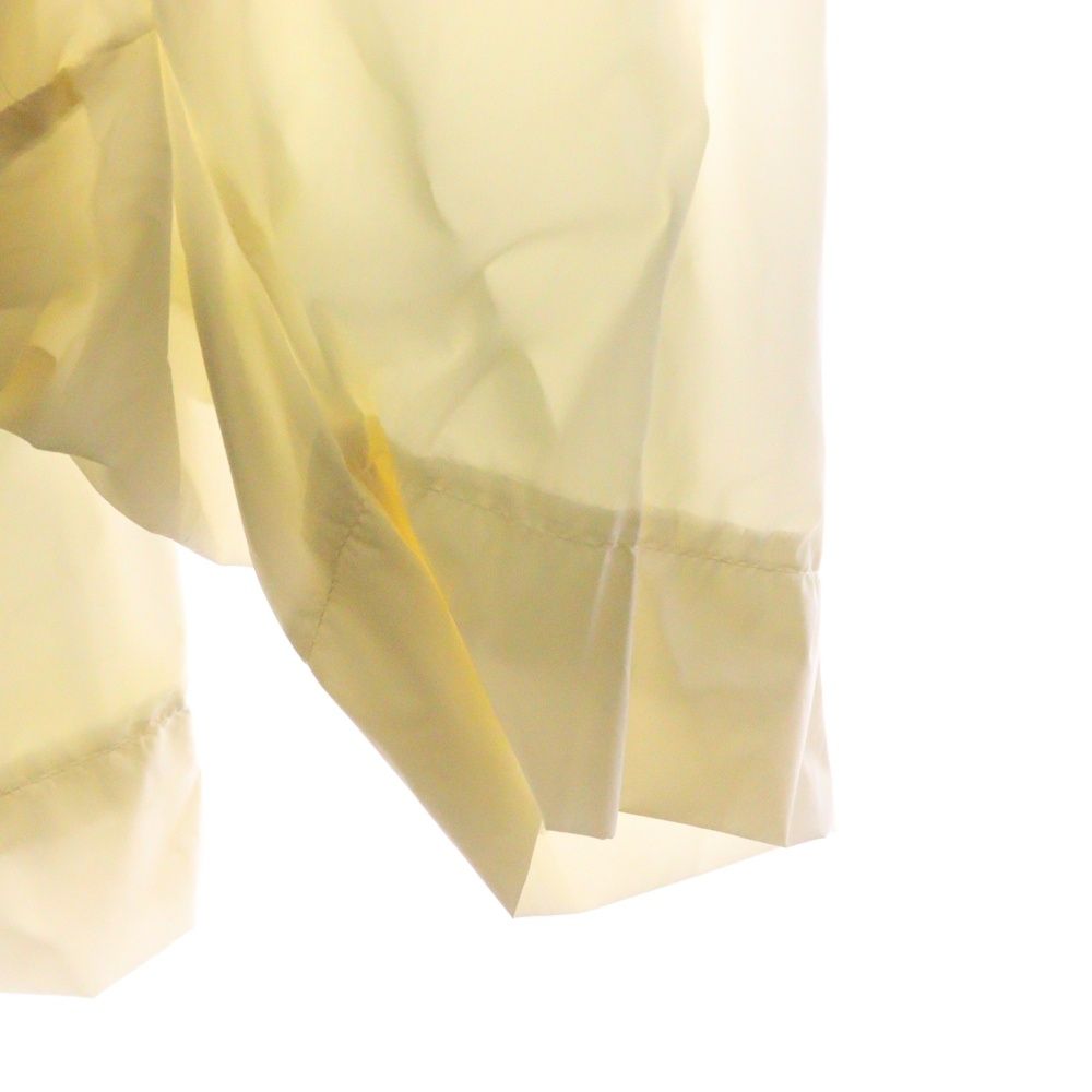 リックオウエンス ジップパーカー アイボリー Rick Owens (リックオウエンス) 22SS PETER HOODED CROPPED