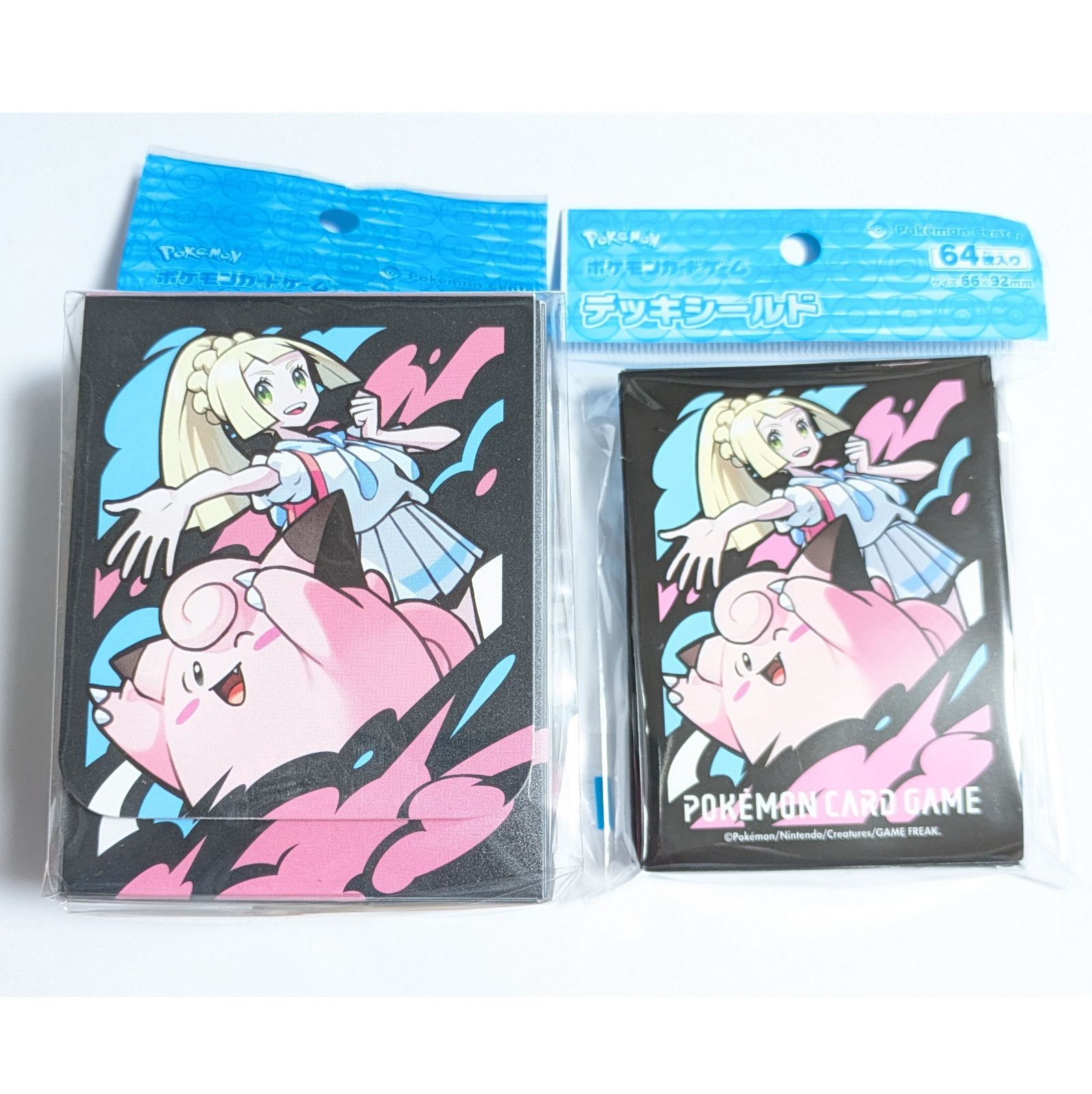 新品未開封セット】 リーリエ＆ピッピ デッキケース デッキシールド 