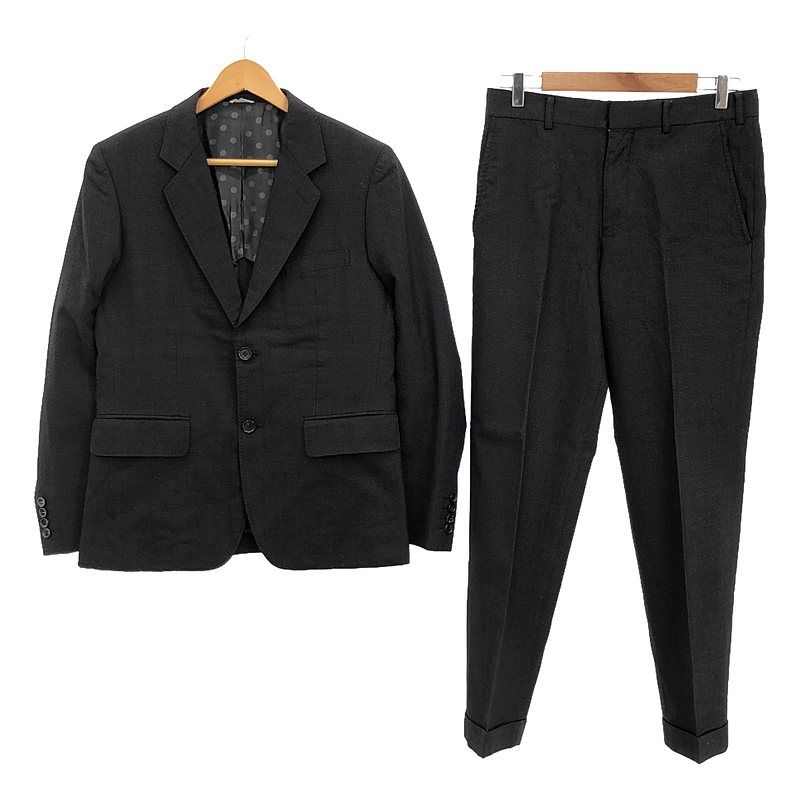 ✨️美品 コムデギャルソン オムドゥ セットアップ スーツ 2B ドット 濃紺 COMME des GARCONS HOMME DEUX / コムデギャルソンオムドゥ