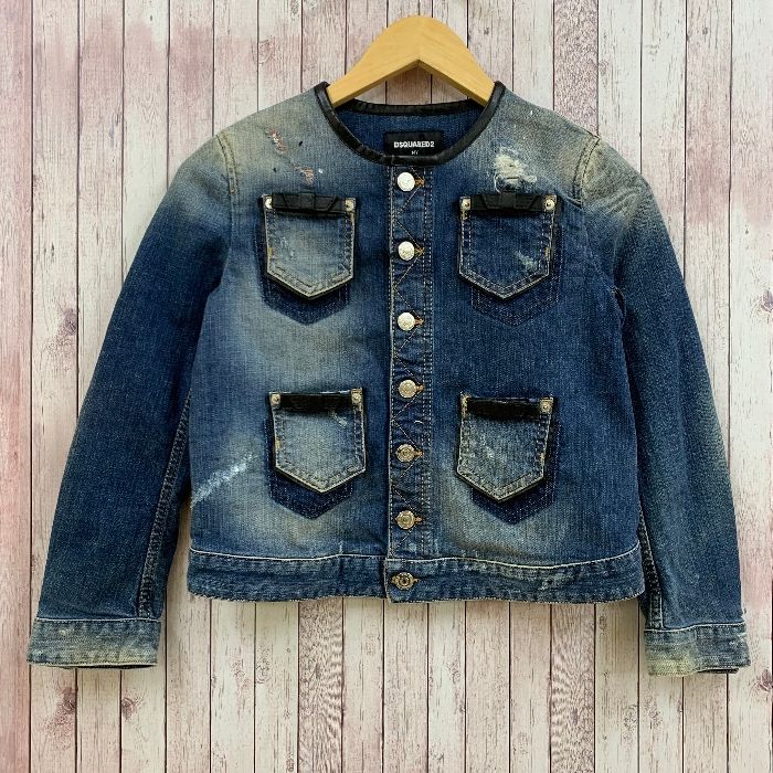 未使用 タグ付き ディースクエアード DSQUARED2 デニムジャケット G 