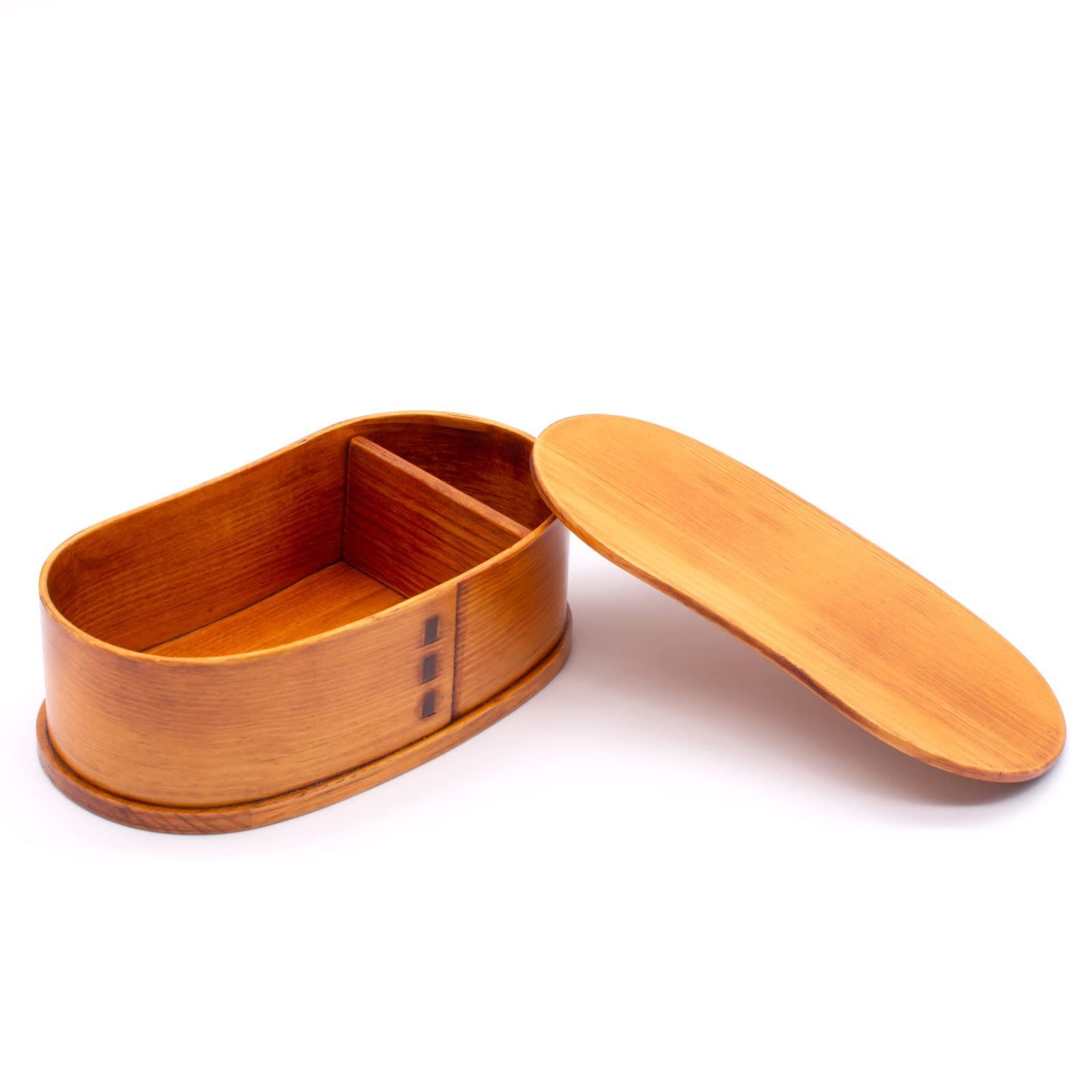 在庫処分】木製 漆塗り 曲げわっぱ 17×9cm store) ランチ