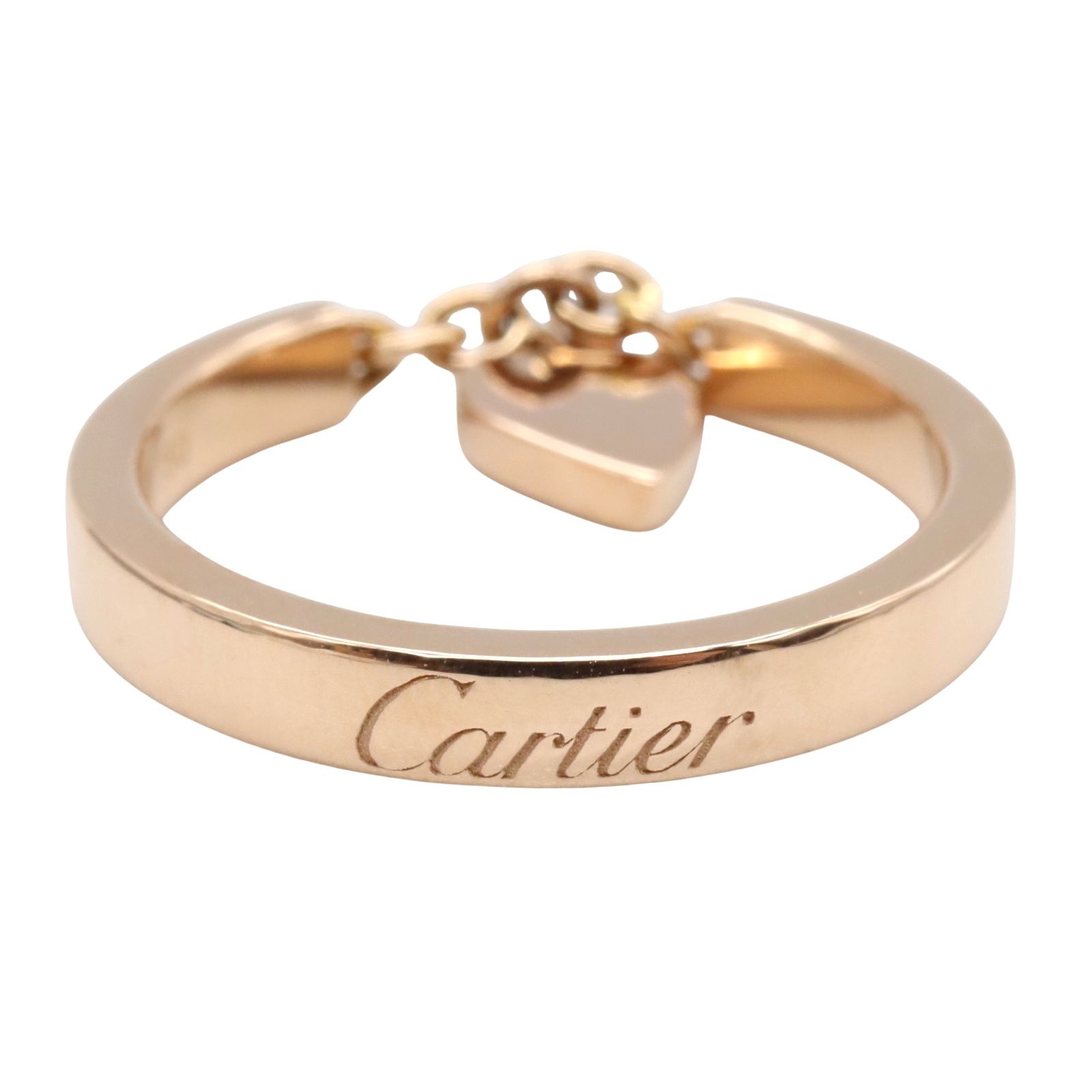 正規品Cartierカルティエ モナムール K18PG 11号リング 正規品Cartierカルティエ モナムール K18PG 11号リング