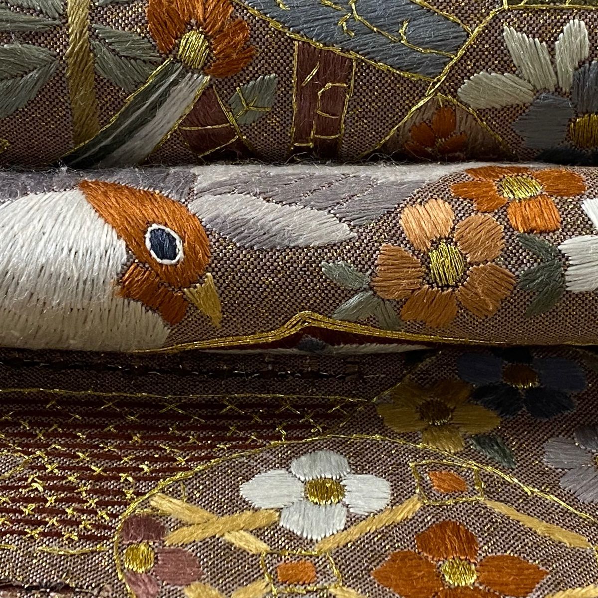 琵琶 刺繍