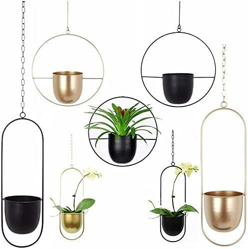 【人気商品】吊り下げ 鉢 壁掛け式植鉢 おしゃれ 観葉植物 プランター 吊下げ式 ハンギングポット 金属 北欧風 吊りバスケット ぶら下げバスケット 植木鉢 インテリア ハンギングバスケッ