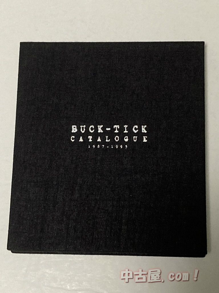 CD BUCK-TICKベストアルバム / CATALOGUE 1987-1995 （1995年当時初回