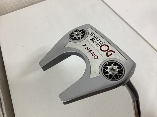 オデッセイ WHITE HOT OG 7 NANO 33インチ パター PT スチール フレックスその他 メンズ 男性用 右利き 右用 Cランク ゴルフクラブ